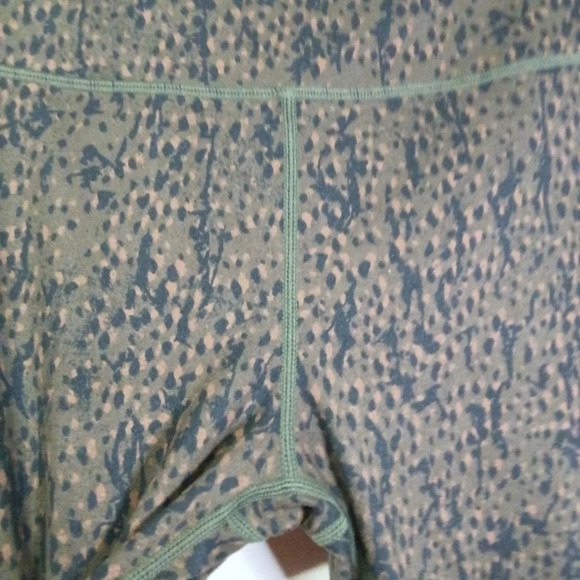 Varley Let's Go High Rise Leggings Brown Animal Print Medium - Picture 3 of 8